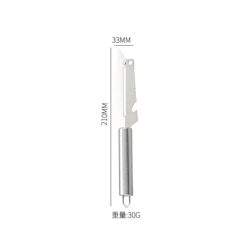 Stainless Steel Peeler, Kitchen Small Tool Set, Multifunctional Household Tools, Fruits, Vegetables, Peels, Knives, Fish Scales,