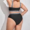 0XL - 4XL Bikini cu îmbinare Plus Size Costum de baie Marime Mari Costum de baie Femeie Set de bikini din două piese Costum de baie pentru baie