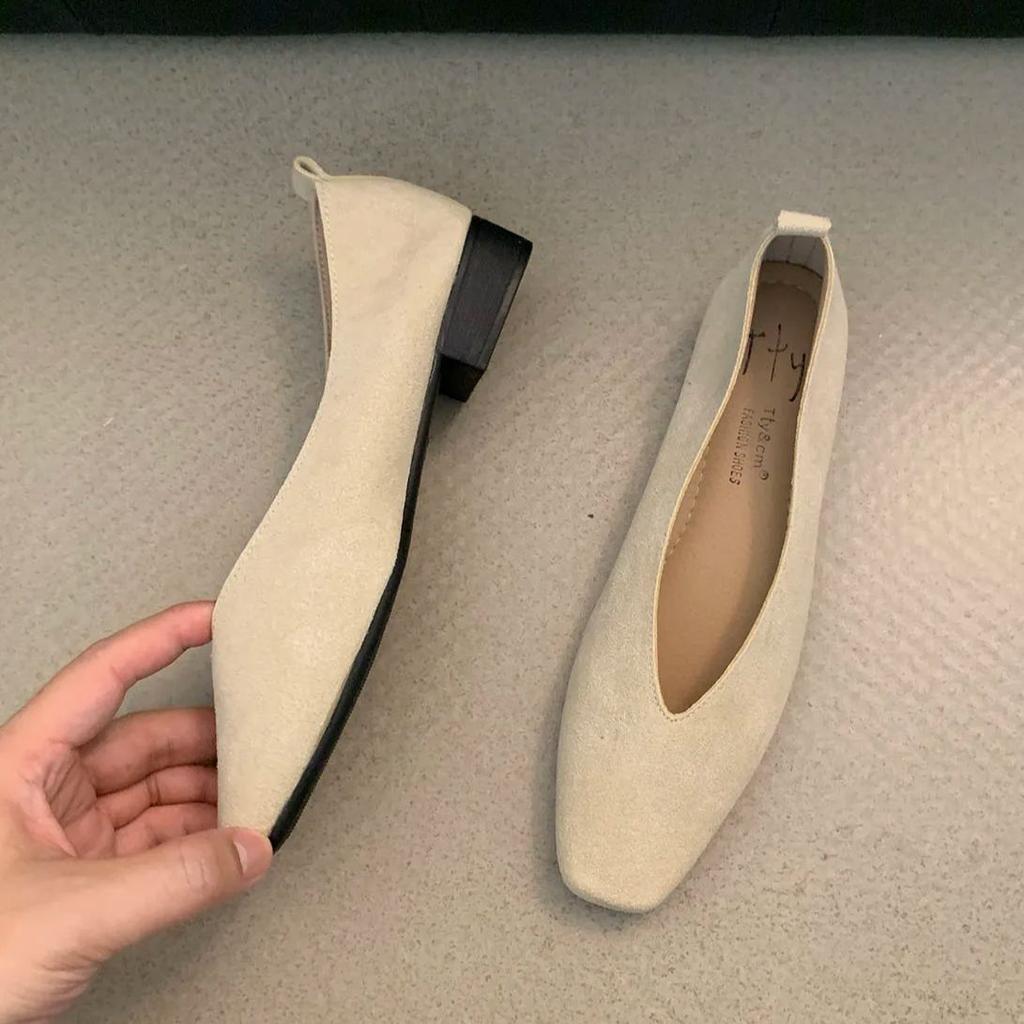 Fashion Bailamos Women Flat Shoes Round Toe Shallow Soft Ballerina Shoes Ladies Casual Dress Shoes Classics Ballet Loafers Mujer