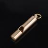 Referee Pocket Tools Pure Brass Pendant Survival EDC Whistle Keychain Brass Whistle Referee Whisle