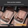 L90 Center Console Cup Holder Wireless Charger & Protective Mat for Car Interior