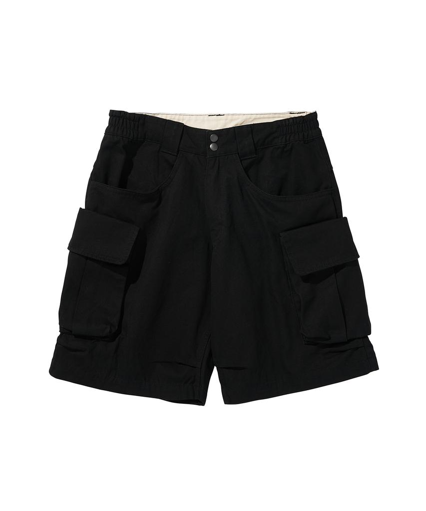 LIBERE Wide Short Pants / Black