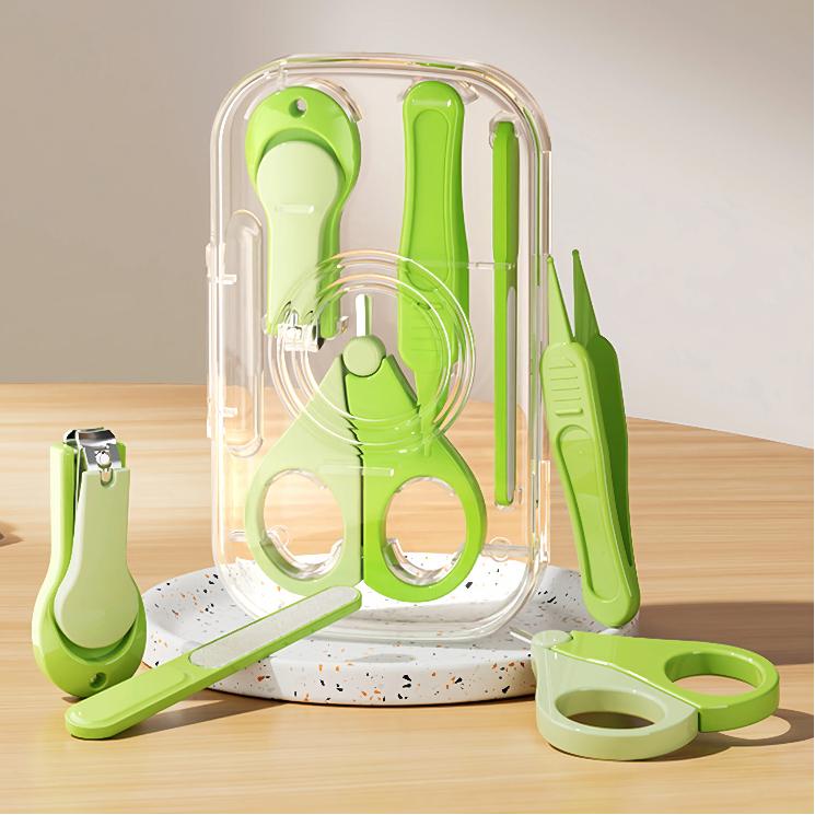 Baby Nail Clipper Set, Nail Scissors Specially For Newborn Babies, Children's Nail File And Scissors With Anti-Pinch Nail Clippers