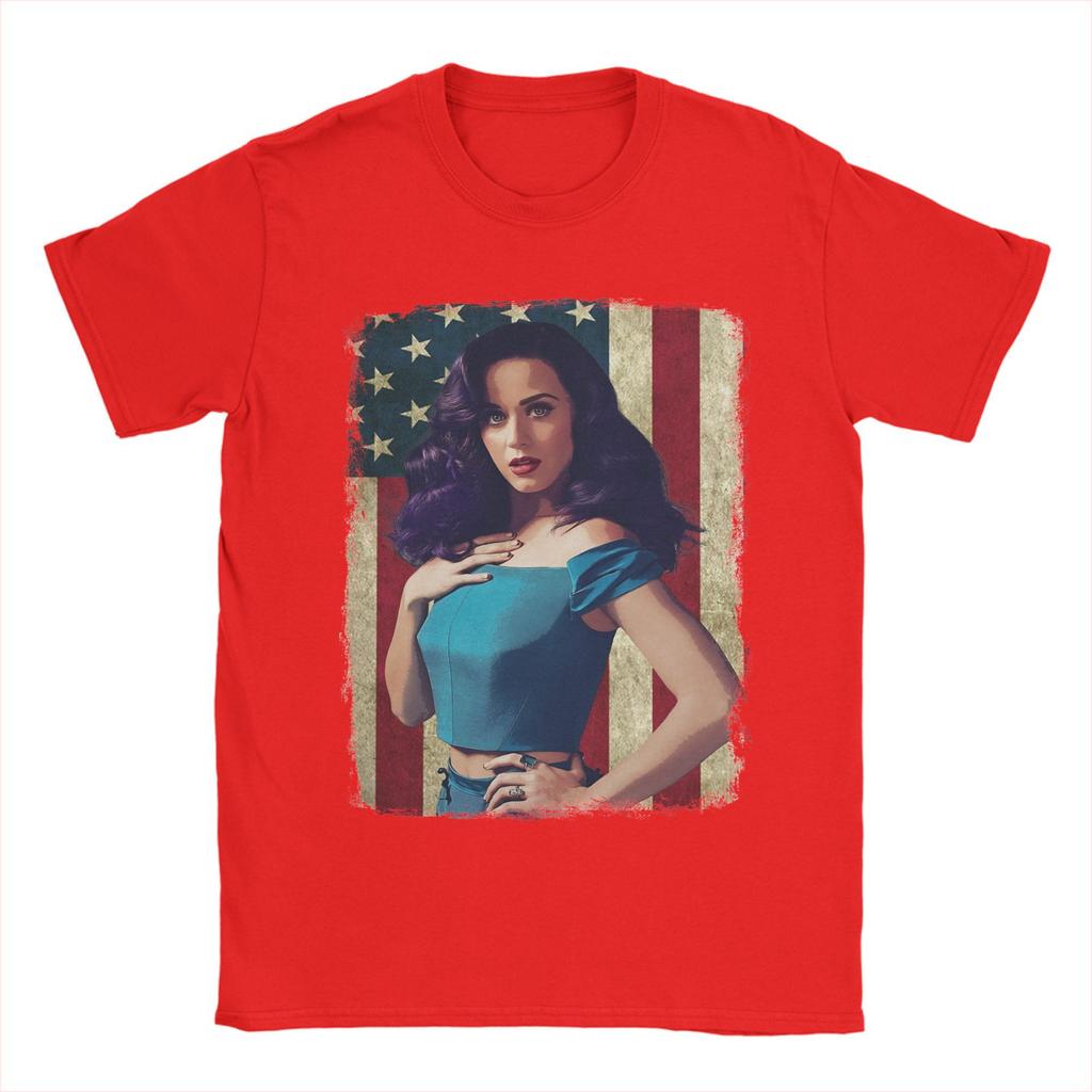 Katys Perrys T Shirt Unisexs 100 Cotton Vintage TShirts O Neck Tee Shirt Short Sleeve Clothes Plus Size