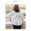 Summer Women's Tops Women's Loose Mid-sleeve Chiffon Shirts Plus Fat Oversized Shirts