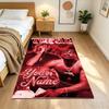 2pac Customize Text Floor Mat Perfect for Dormitory Entryway Outdoor Game Room Anti-slip Rug Anime Office Decor Best for Christmas