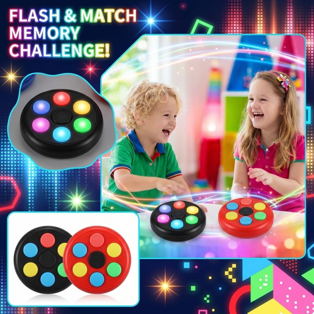 Handheld Light Up Electronic Memory Game For Kids Boys Girls Interactive