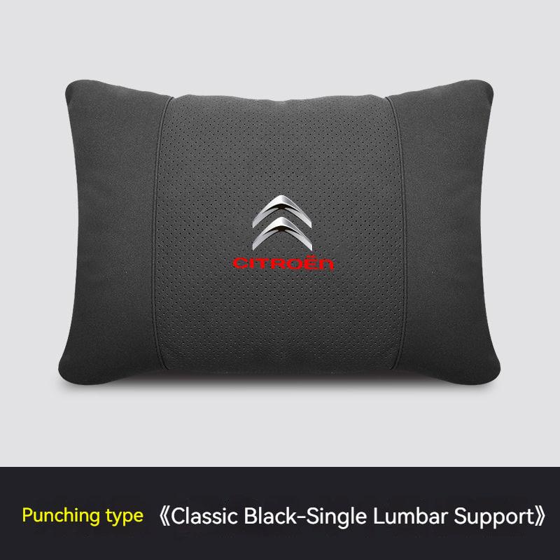 Car Headrest Cover Seat Head Rest Neck Pillow Protector For Citroen DS 3 C4 C3 C5 Aircross Berlingo Celysee Cactus Picasso Saxo