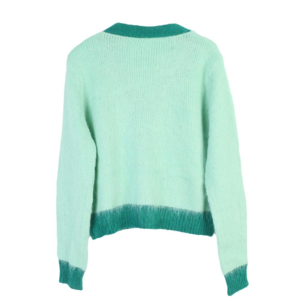 2025 Spring/Autumn Snake Year Embroidered Beaded V-neck Long Sleeve Women's Cardigan