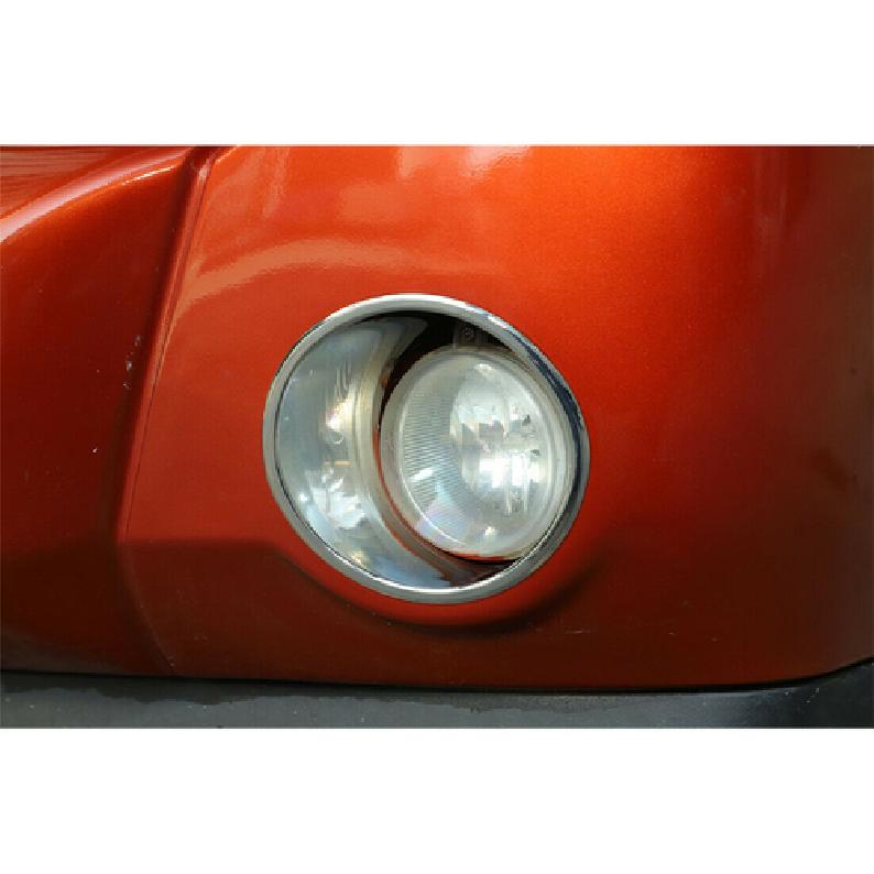 Chrome Front Fog Light Cover Lamp Trim Bezel For Dodge Nitro 2007-2012 Exterior