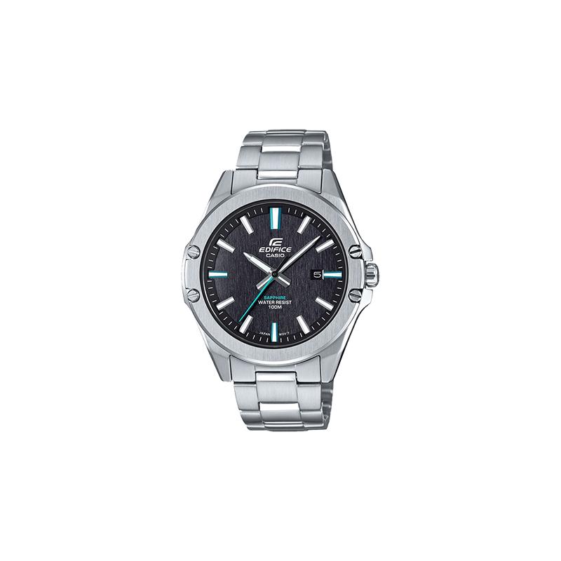 

Casio EDIFICE Artificial Sapphire Mirror Waterproof Business Recommendation Quartz Movement Stainless Steel Strap Japanese and EFR-S107YD-1AVUPR синий