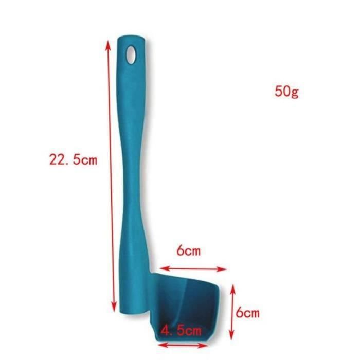 GRATTOIR Spatule rotative pour Thermomix Enlèvement de l'outil de préparation de nourriture pour portions Photo couleur 258 * 85cm