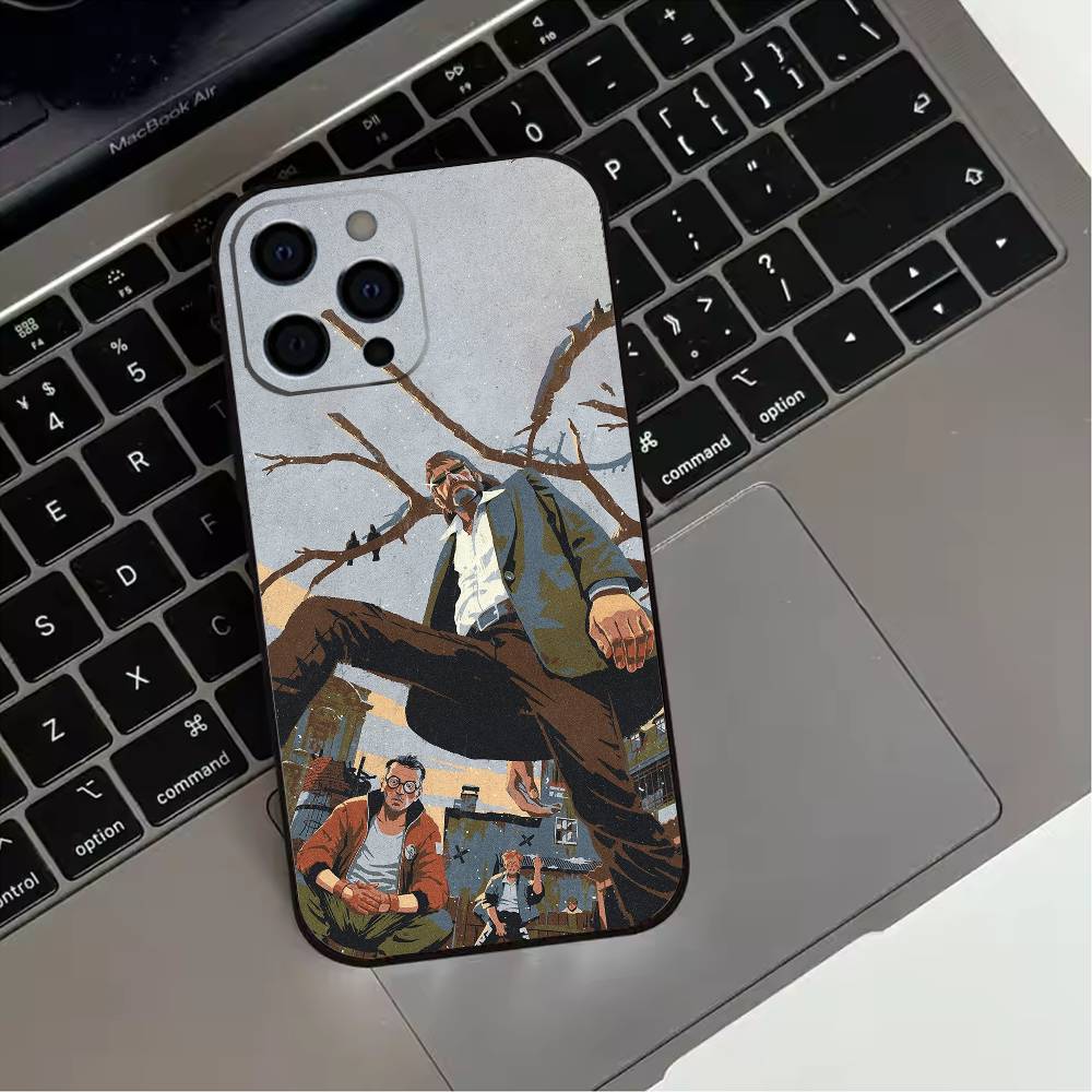 

Game D-Disco E-Elysium Phone Case For iPhone 17,16,15,14,13,12,11 Plus,Pro Max,XS,Soft Silicone Black Cover iPhone13PROMAX