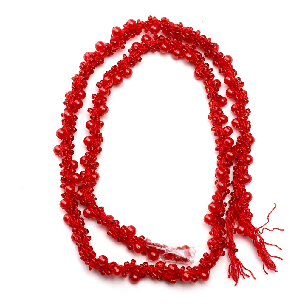 Rice Bead String Polyester Woven Tape For DIY Dresses Sewing Supplies