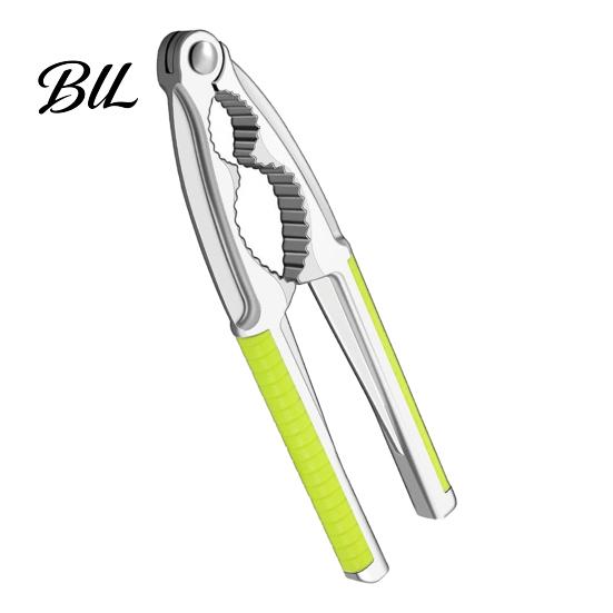 Easy Grip Sheller Nut Crackers for All Nuts, Heavy Duty Nutcracker Pecan Cracker Tool Walnuts, Multi-purpose Seafood Shell Opener with Non-Slip Handle