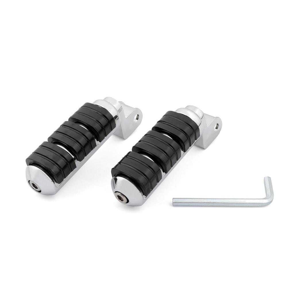 Front Foot Pegs For Honda GoldWing GL 1500 Ace 1100 Valkyrie Shadow 1100 VT1100C