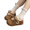 Height-increasing Birkenstocks winter velvet new warm thickened cotton shoes soft-soled non-slip fluffy shoes