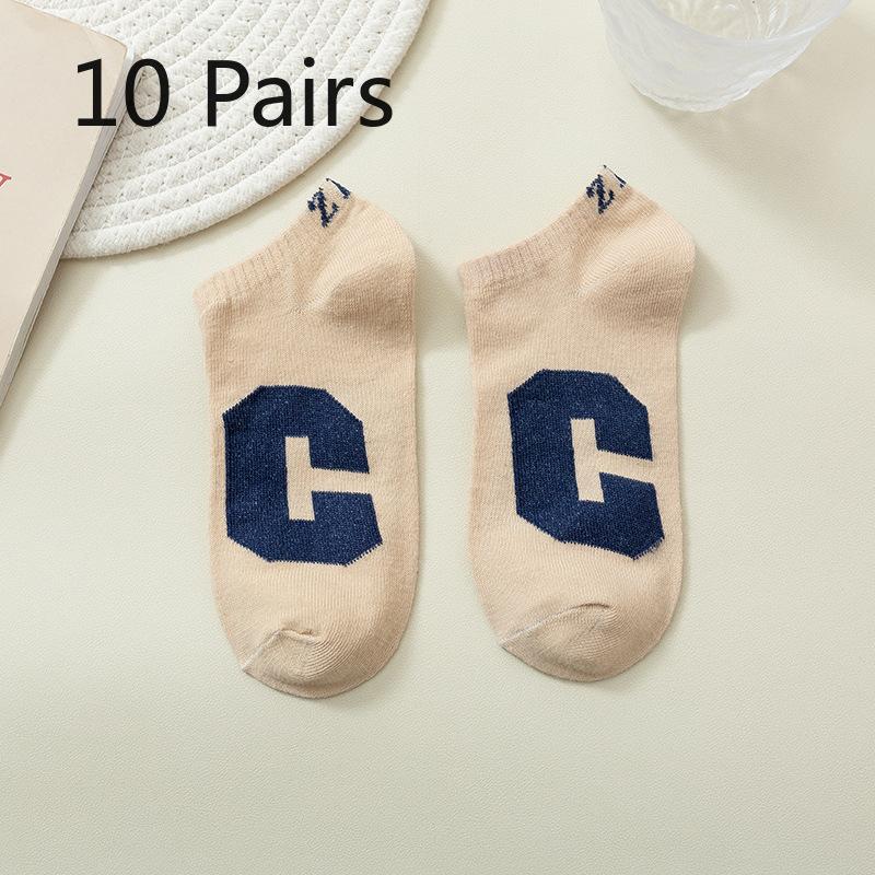

10 пар мужских летних тонких модных новых дезодорирующих носков-лодочек 10 Pairs