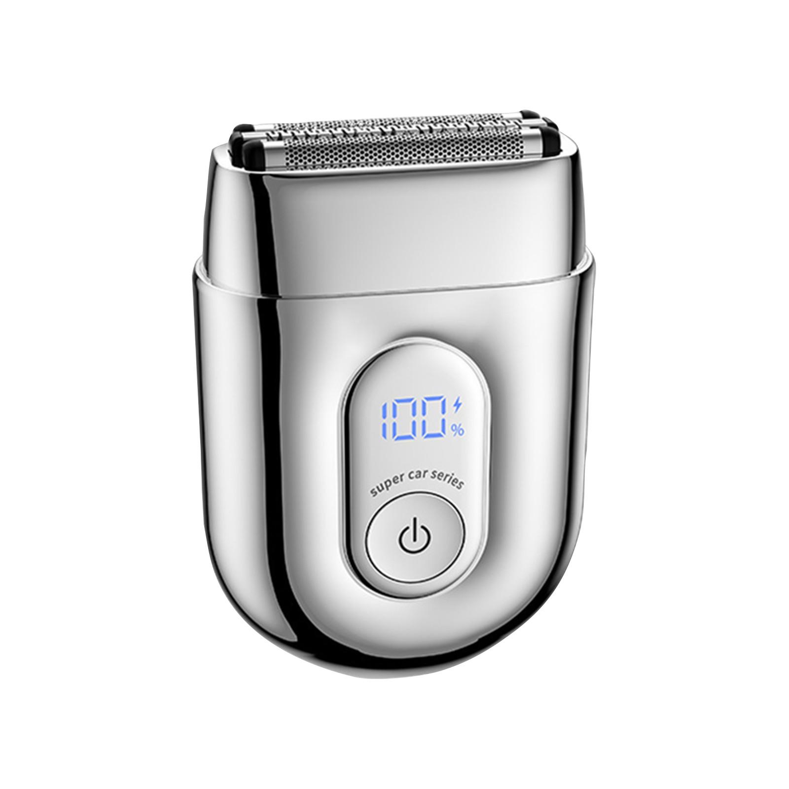 

Мужское тело сферические лобковые волосы тело фольга нос волосы уши волосы водонепроницаемый влажный и сухой светодиодный дисплей One Size серебряный