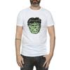 Marvel Mens Incredible Hulk Distressed Face T-Shirt