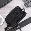 Tactical Waterproof Card Pack Outdoor EDC Pouch Key Purse Wallet Travel Kit Coin Purse With Card Slots Pack Zipper Waist Bag