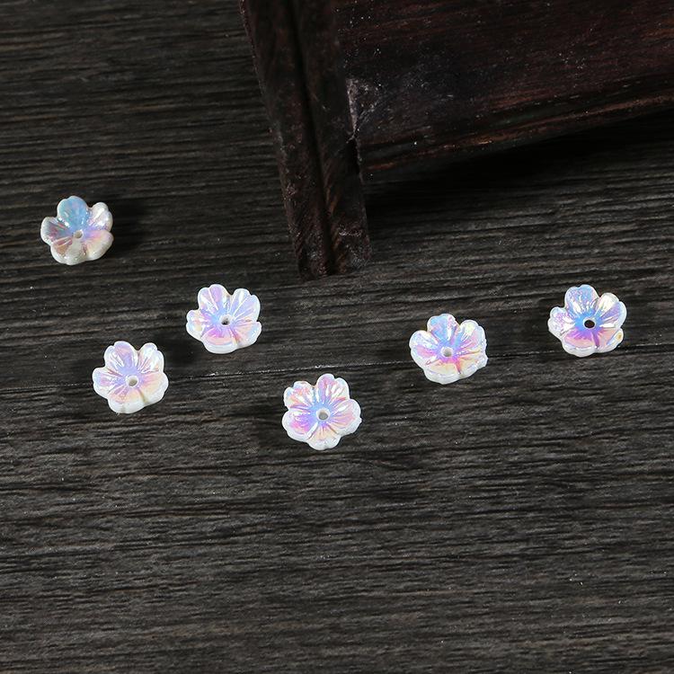 DIY Resin Shell Plum Blossom Hairpin Craft Kit - Ancient Style Jewelry Accessories Material