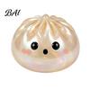 Dumpling Shaped Toy 1/6Pcs Halloween Stress Relief Toy, Devil Pumpkin Eyeball Skeleton Squeeze Party Favors Anxiety Reduction Dough Bun Fidget