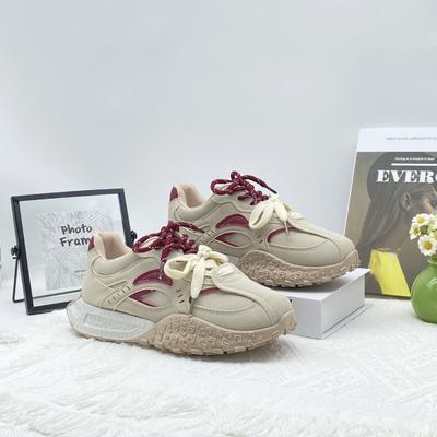 Platform-soled German Training Shoes Women's 2025 Spring and Autumn New Small Height-increasing Sports and Leisure Shoes Versatile Retro Forrest Gump