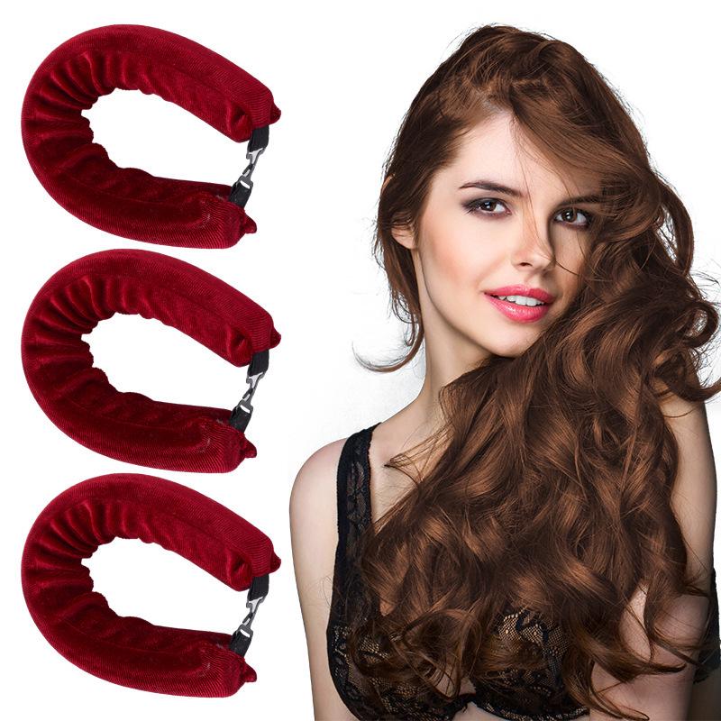 Cross-border Lazy Sleeping No-Heat Curling Tool: European & American Style