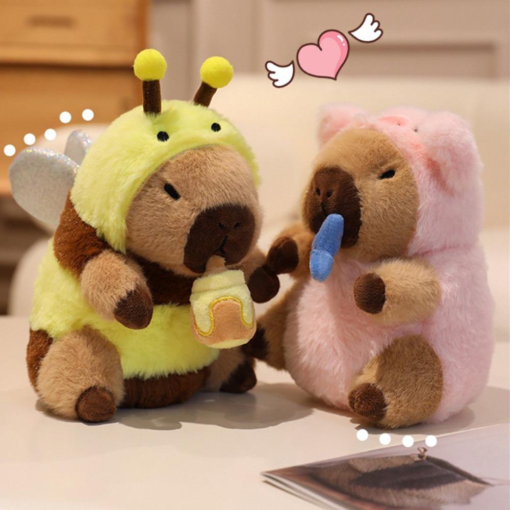 Cockroach Capybara Plush Doll Soft Capybara Stuffed Doll  Friends Holiday Present