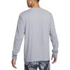 Nike Dri-Fit Round Neck Pullover Quick-Dry Long Sleeve T-Shirt Men T-Shirts Cement-Gray FN0828078
