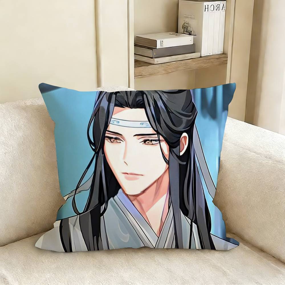 The Founder of Diabolism Mo Dao Zu Shi Pillow Cover Sofa Cushion Cover Home Room Decoration Children Gift