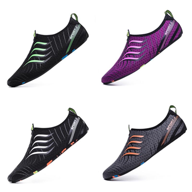 Hafif su ayakkabısı Kadın Erkek Çabuk Kuruyan Plaj Yürüyüş Spor Ayakkabı Yüzme Aqua Ayakkabı Yumuşak Düz Yoga Ayakkabı Size36-49