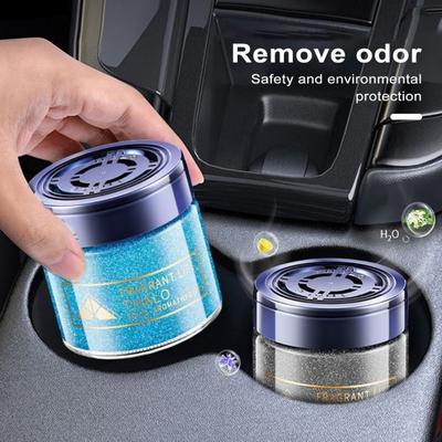 Car Air Freshener Long Lasting Fragrance Large Capacity Deodorant Multi-scent Automotive Solid Quicksand Aromatherapy Diffuser Car Accessories