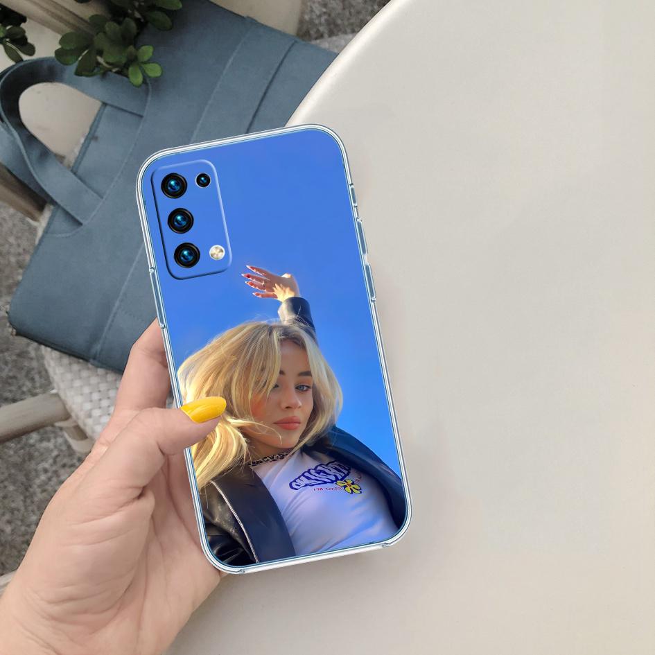

LO86 Sabrina Carpenter Soft Shell Transparent Phone Case for Samsung Galaxy A04 A04S A14 A23 A34 A54 M23 M33 M52 M53 Galaxy A23 5G