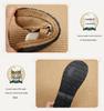 2025 Spring Women's Ethnic Style Linen Embroidered Low-Top Flats
