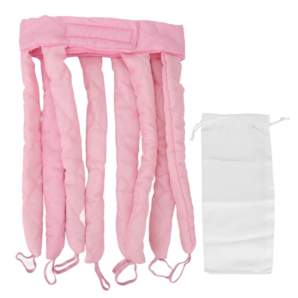 Curling Rod Heatless Soft Sponge Sleeping Head Wear Curling Rod Hairdressing Tool with Storage Bag
