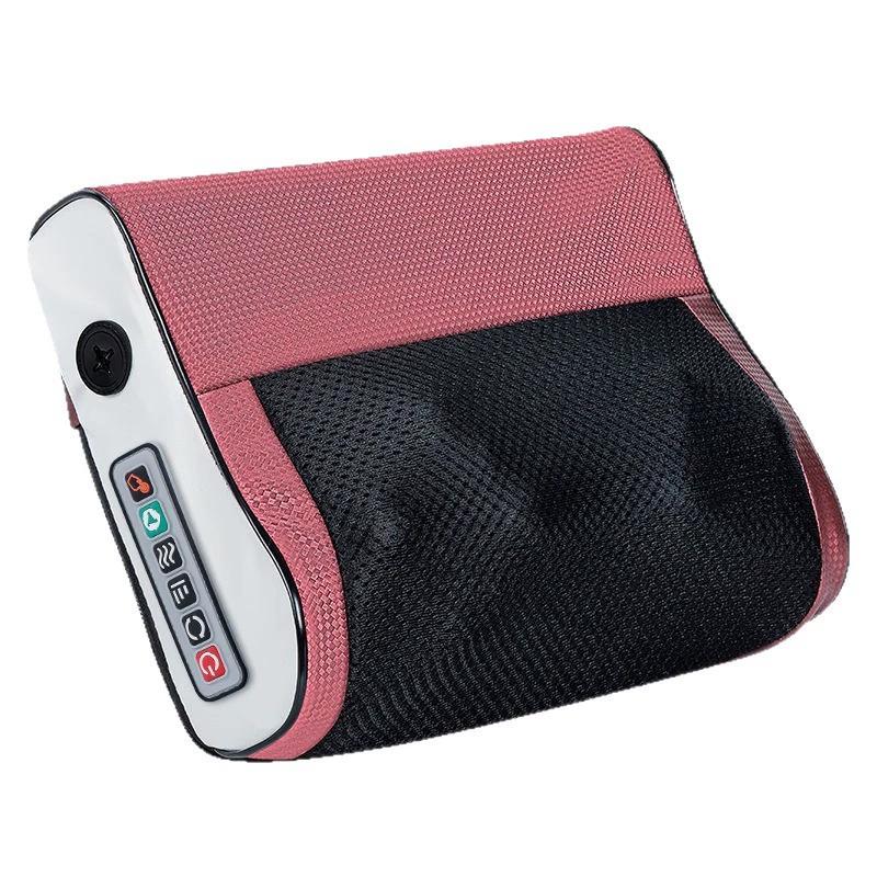 

Almohada de masaje eléctrico para cuello y espalda con calor para alivio de tensión muscular