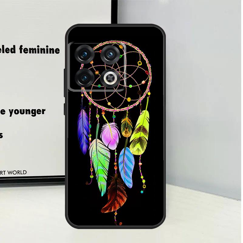 Retro Feather Dreamcatcher For OnePlus Nord 5 CE 4 2 3 Lite N20 N30 Case For OnePlus 15R 13R 12R 13 12 11 10 Pro 10T 13T