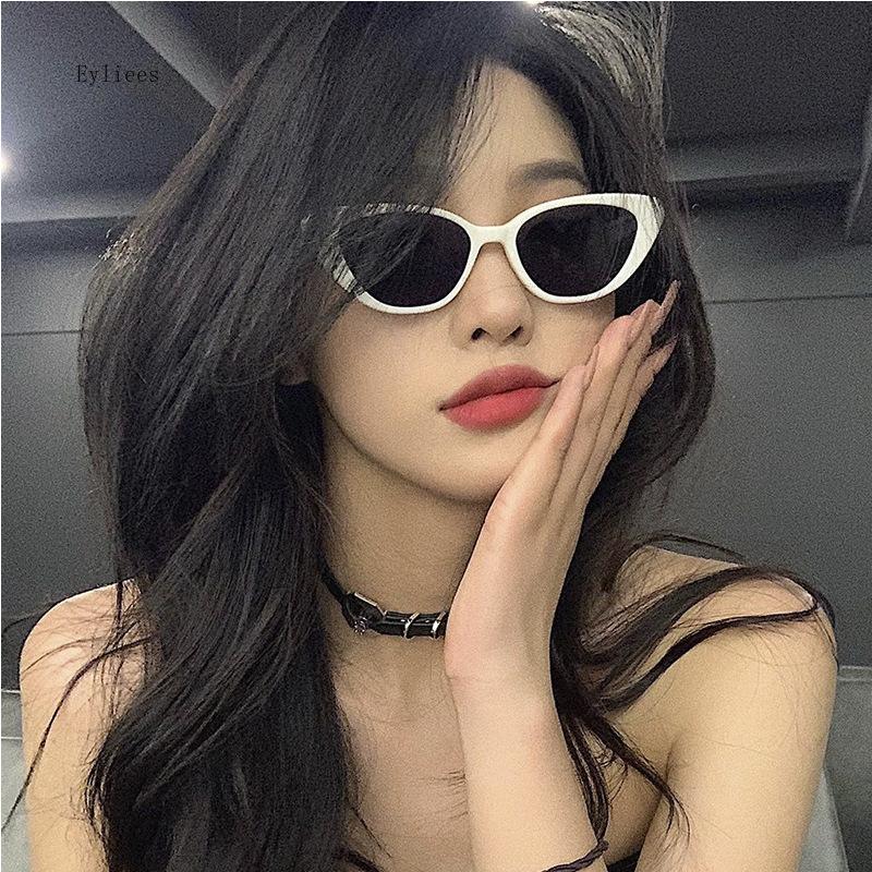 Fashion Cat Eye Sunglasses for Women Trendy Candy Color Sun Shades Glasses Ins  Designer UV400 Protection Eyewear