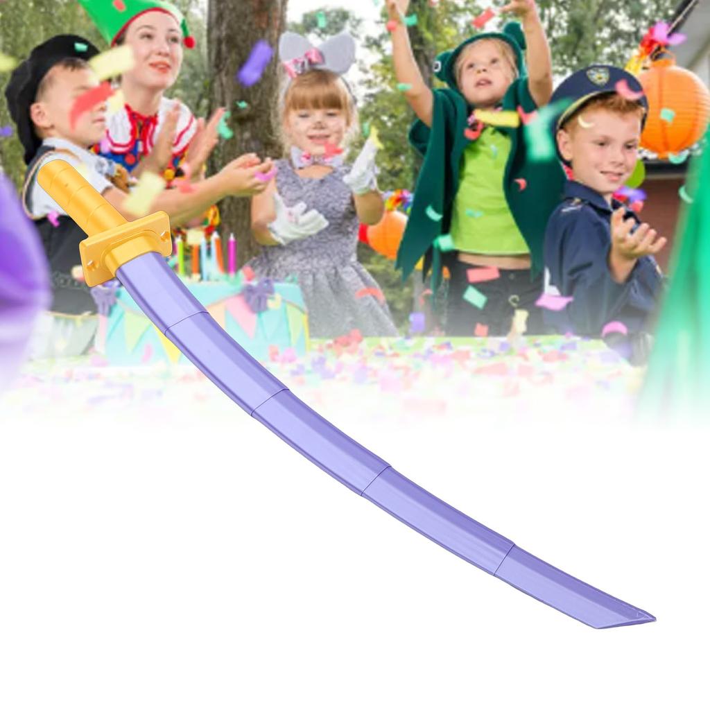 3D Printed Purple Cosplay Sword Cosplay Costume Sword Prop for Anime Enthusiasts