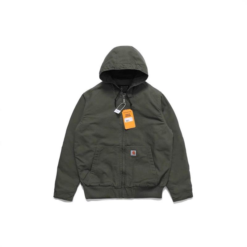 American-Style Thickened Retro Hart J130 Canvas Hooded Workwear Jacket