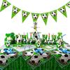 Hot-Selling Cartoon Kids' Birthday Party Football Pattern Set