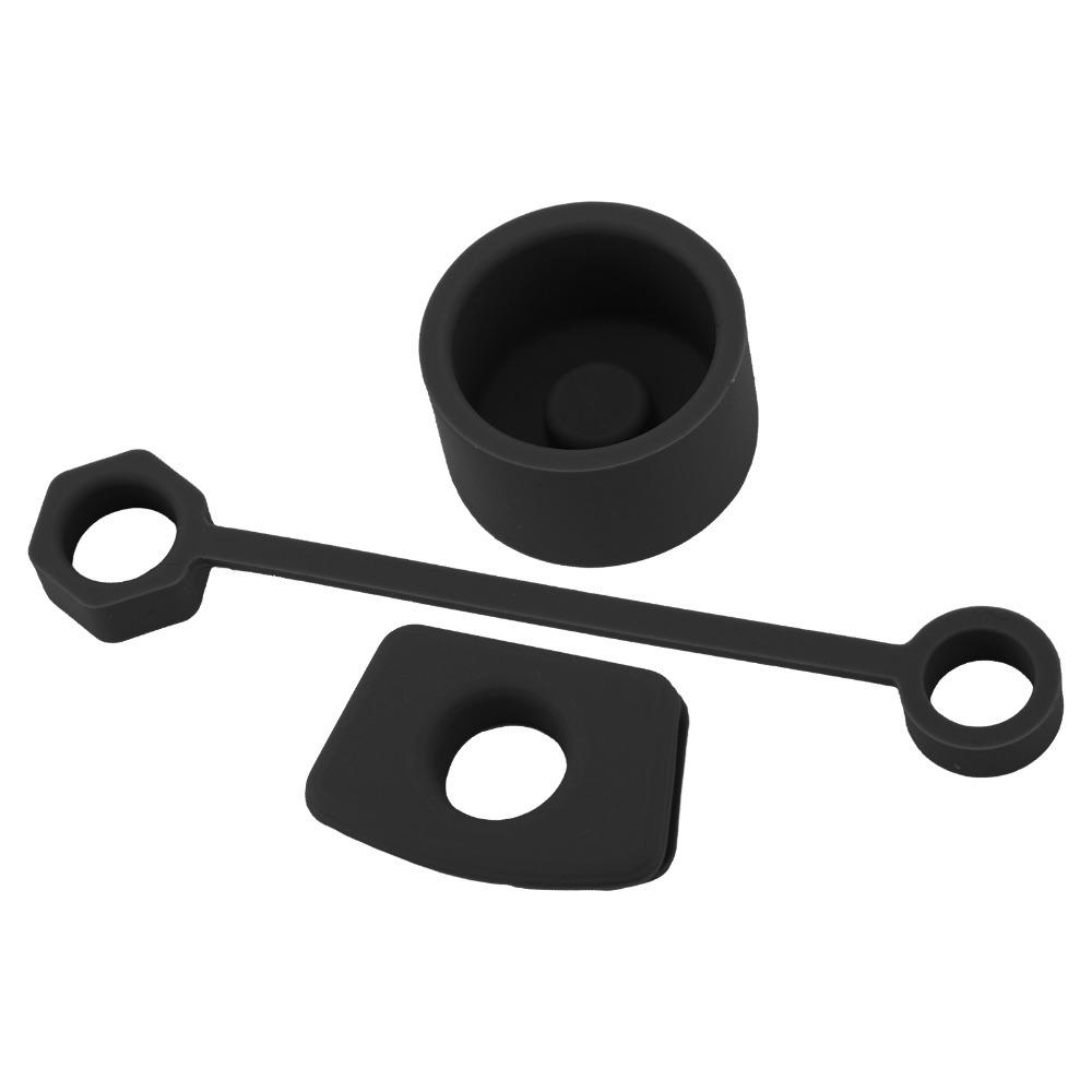 4pcs Silicone Tumbler Accessories Leak Prevention Leak Stopper Plug Spill Proof Stopper Set Home