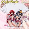 Cosplay High School DxD Anime Manga T-Shirt Kostüme Polyester