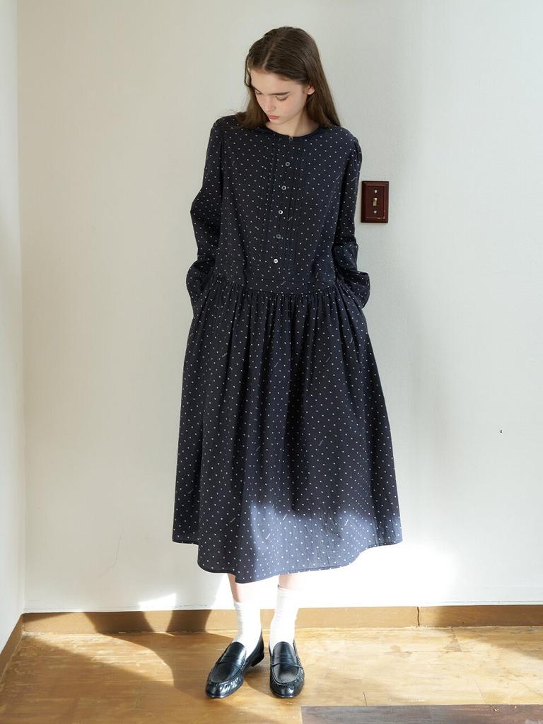 Mwimwieleu Clover Pattern Long Dress Mu2611Op103M