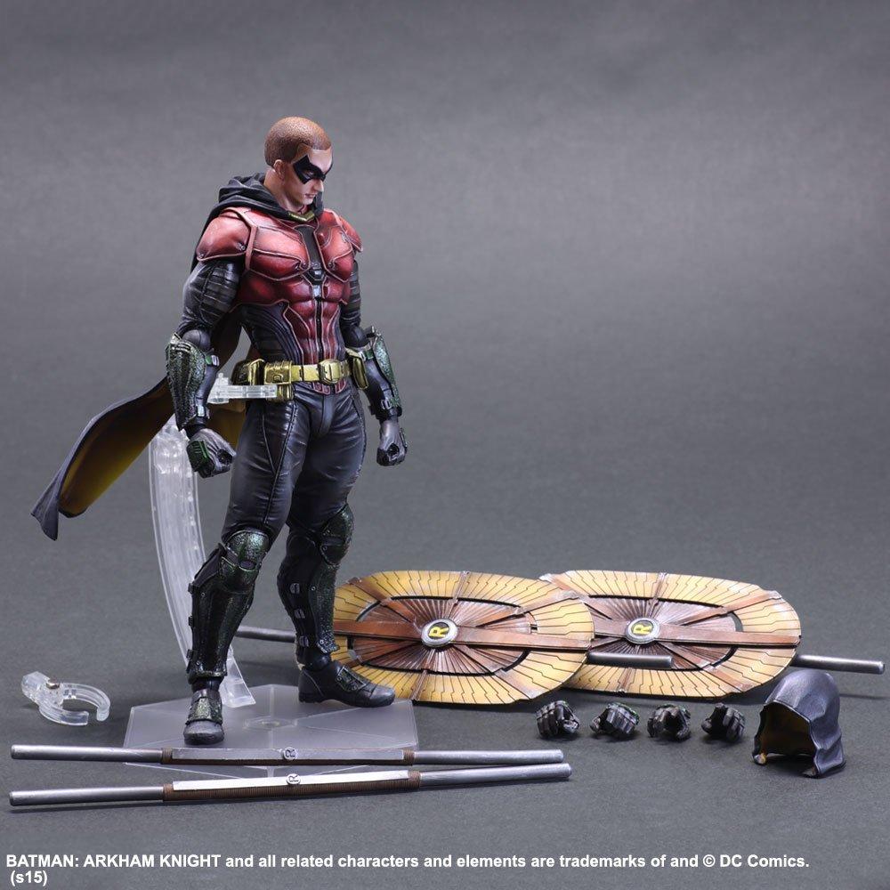 PLAY ARTS Kai ARKHAM KNIGHT Robin figura móvel pintada em PVC BATMAN™ [item]