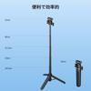 SmallRig Action Camera Selfie Stick Telescopic Design for DJI Action 5 Quick Release Ball Horizontal and Vertical Portable 5435 Tripod, 2-in-1
