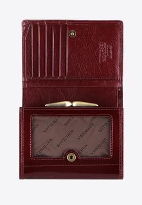 Cartera mediana de charol para mujer Wittchen Charol Burdeos