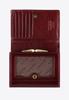 Wittchen Women's Medium Patent Leather Wallet Burgundy Patent Leather